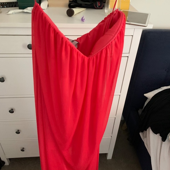 Pink Strapless Dress - Picture 2 of 2